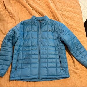 Under Armour Puffer Coat Size XXL - Blue
